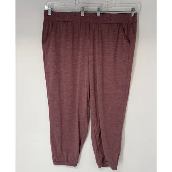 Torrid TRU Super Soft Performance Jogger 3X Rose Brow Jersey Relax Active 43411 - Picture 2 of 10